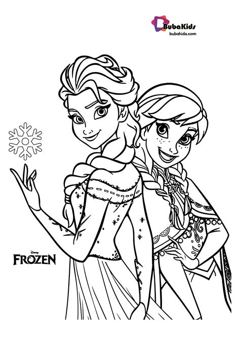 Anna And Elsa Printables